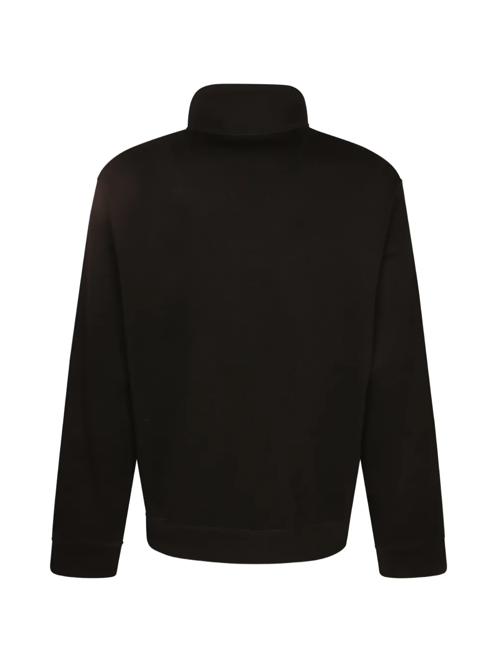 Emporio Armani Sweater met rits Zwart