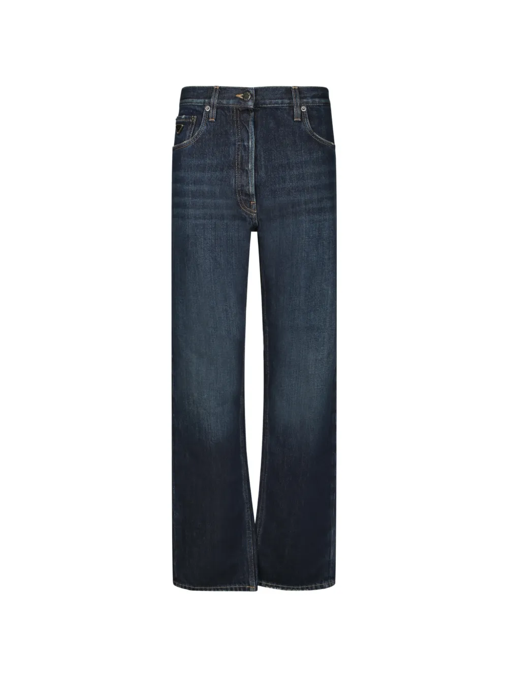 Prada jean à coupe cinq poches - Bleu