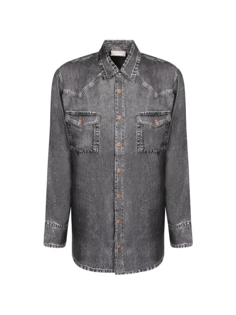 Pierre-Louis Mascia Aloe Western-style denim shirt
