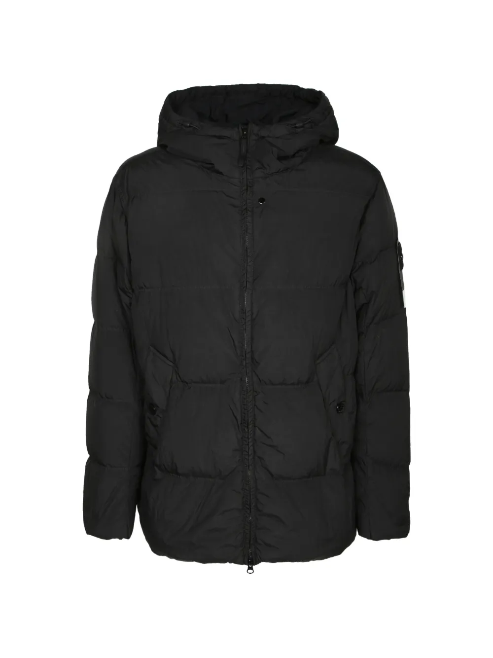 Stone Island 4100037 Crinkle Reps jacket - Nero