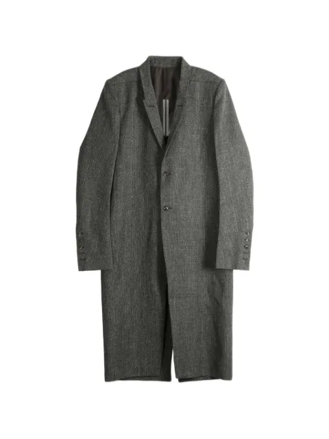 Rick Owens Concordian single-breasted wool coat
