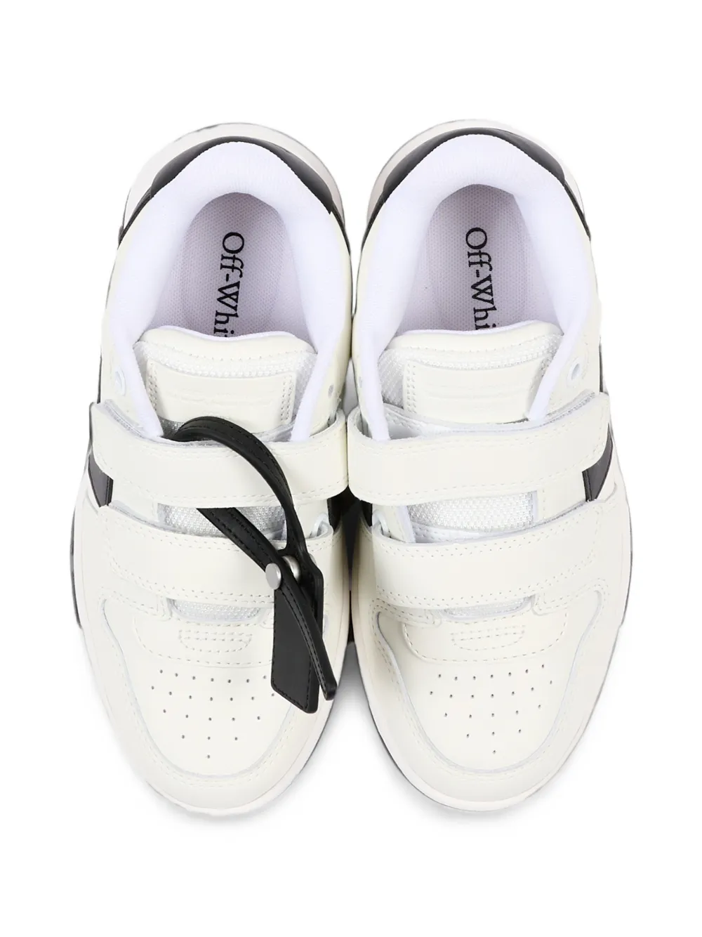 Off-White Kids Out Of Office touch-strap sneakers Wit