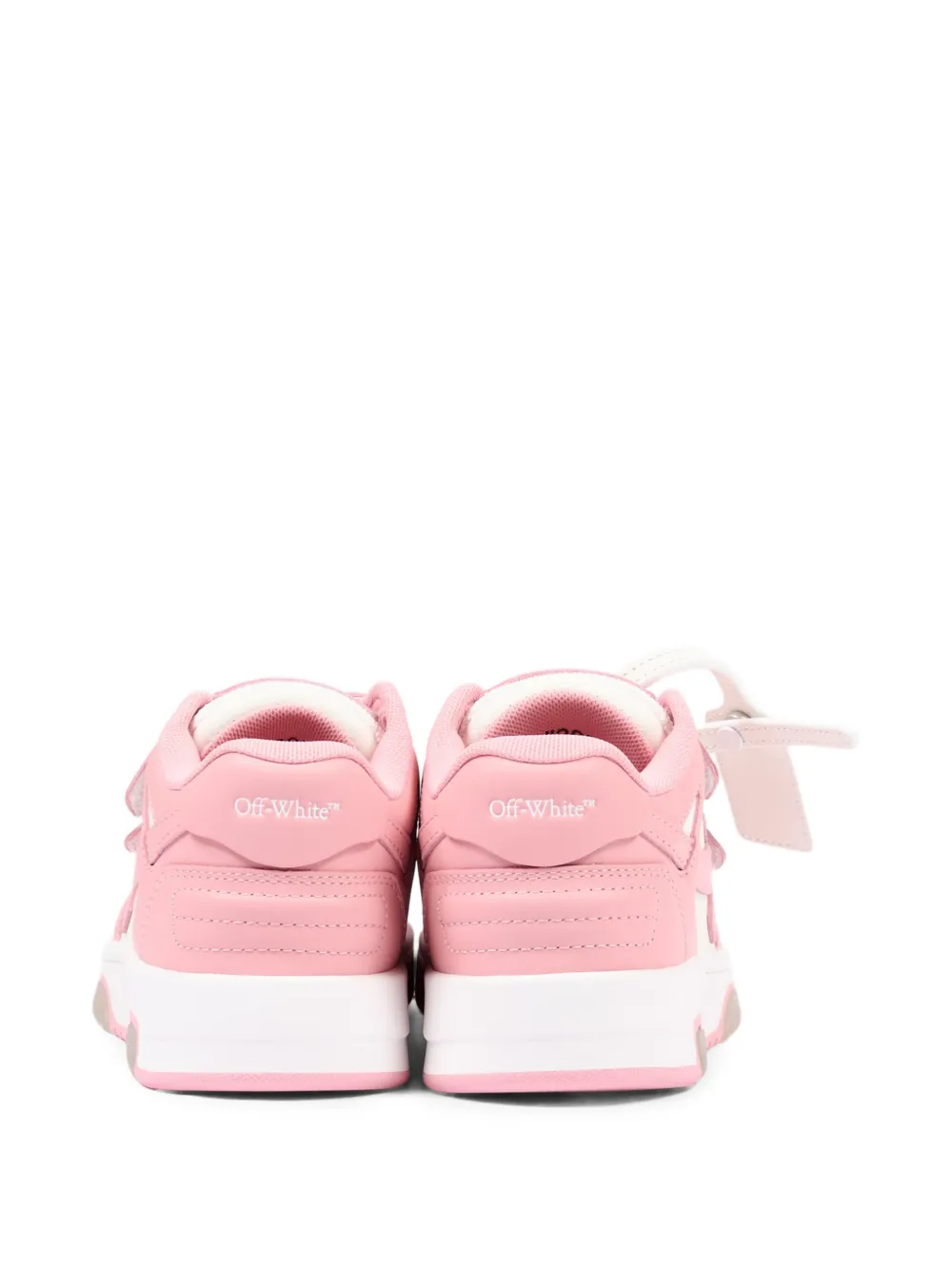 Off-White Kids Out Of Office touch-strap sneakers Roze