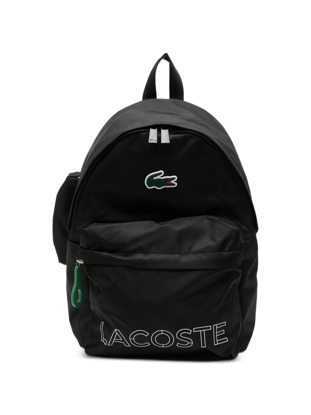 Lacoste Kids Zaino con stampa - Nero