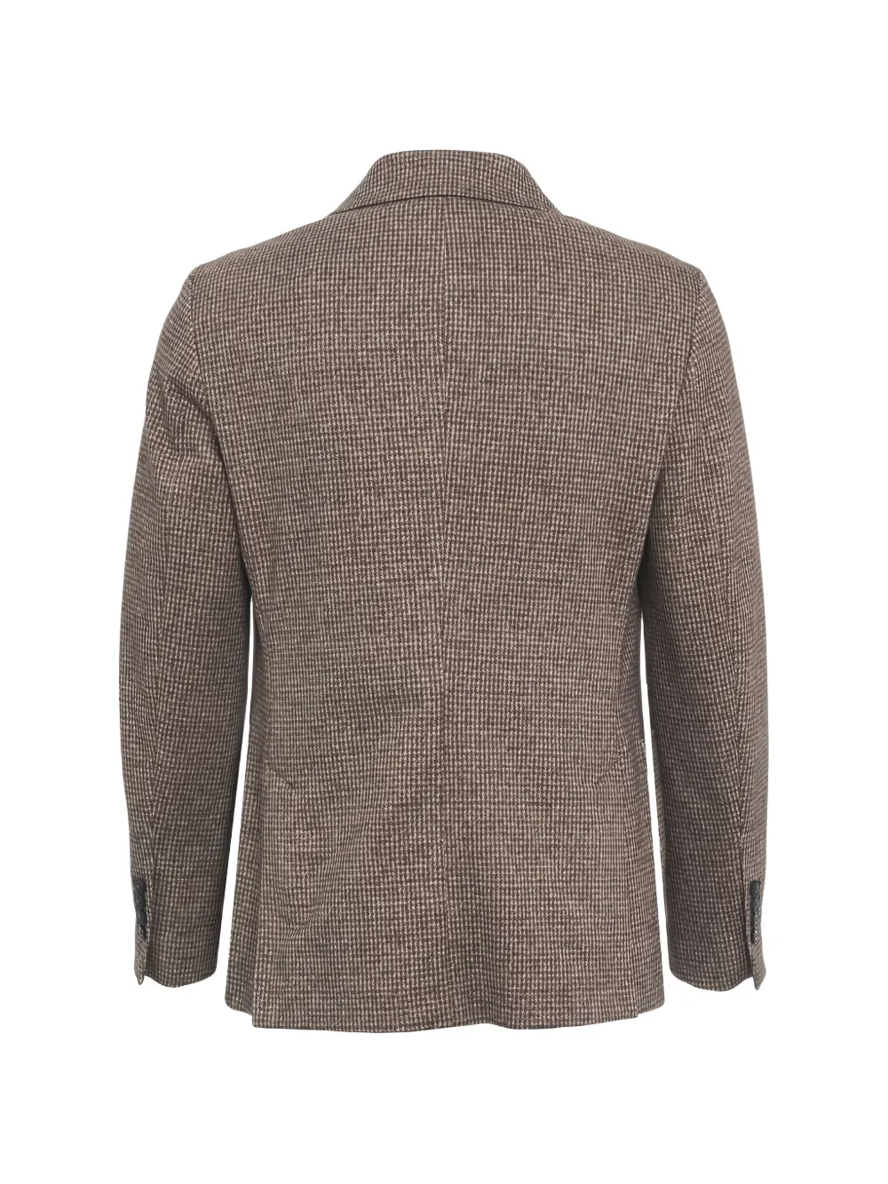 Circolo 1901 double-breasted houndstooth blazer Bruin