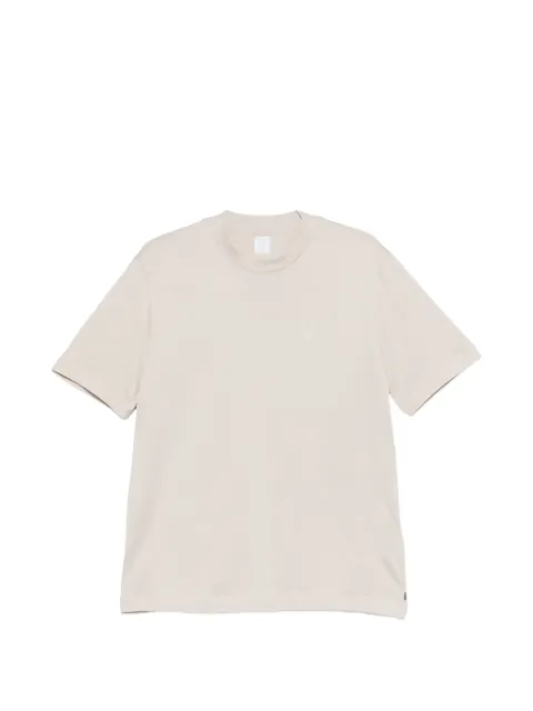 Eleventy T-Shirt mit Logo-Stickerei