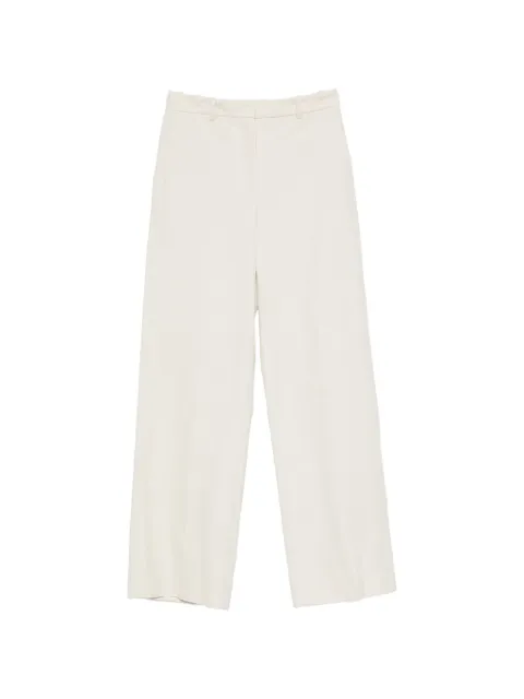 JOSEPH Mitae cotton-twill tailored trousers