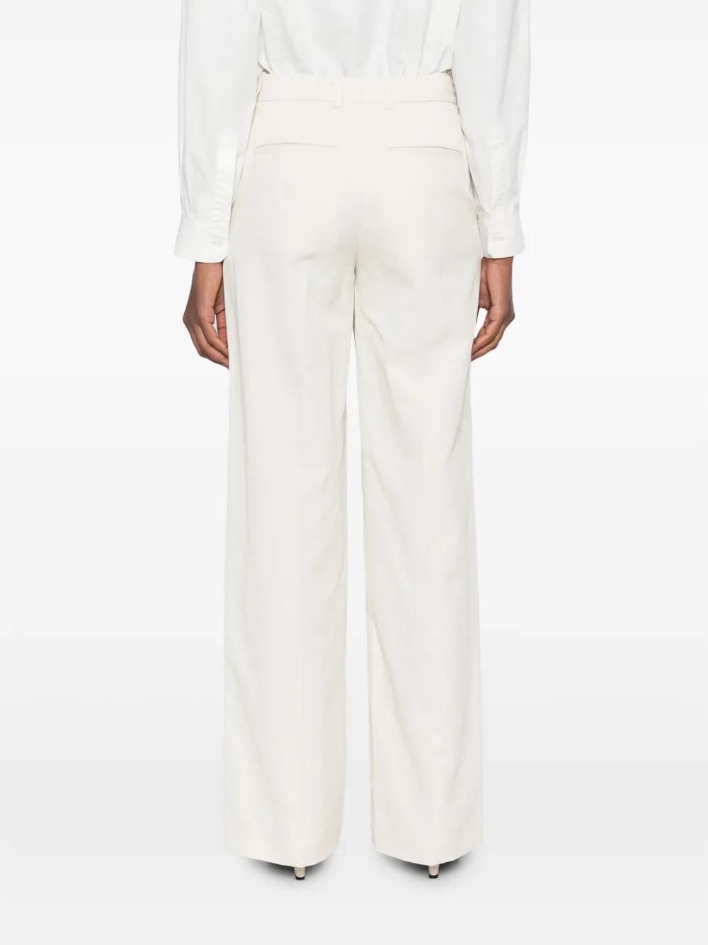 JOSEPH Mitae pantalon van katoen-twill Beige