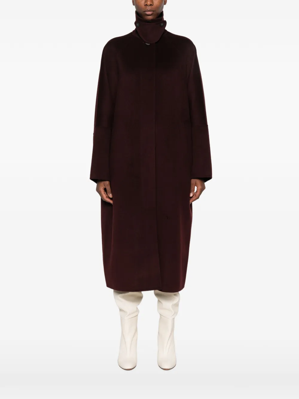 JOSEPH Dona jas van kasjmierblend Rood