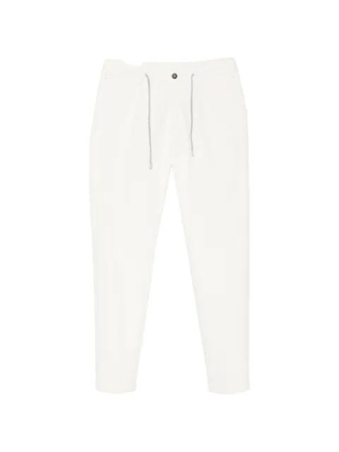 Eleventy drawstring pleated trousers