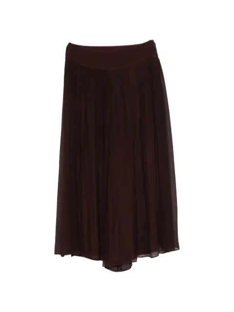JOSEPH Ale silk chiffon palazzo pants