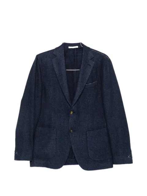 Eleventy single-breasted notch-lapel blazer 