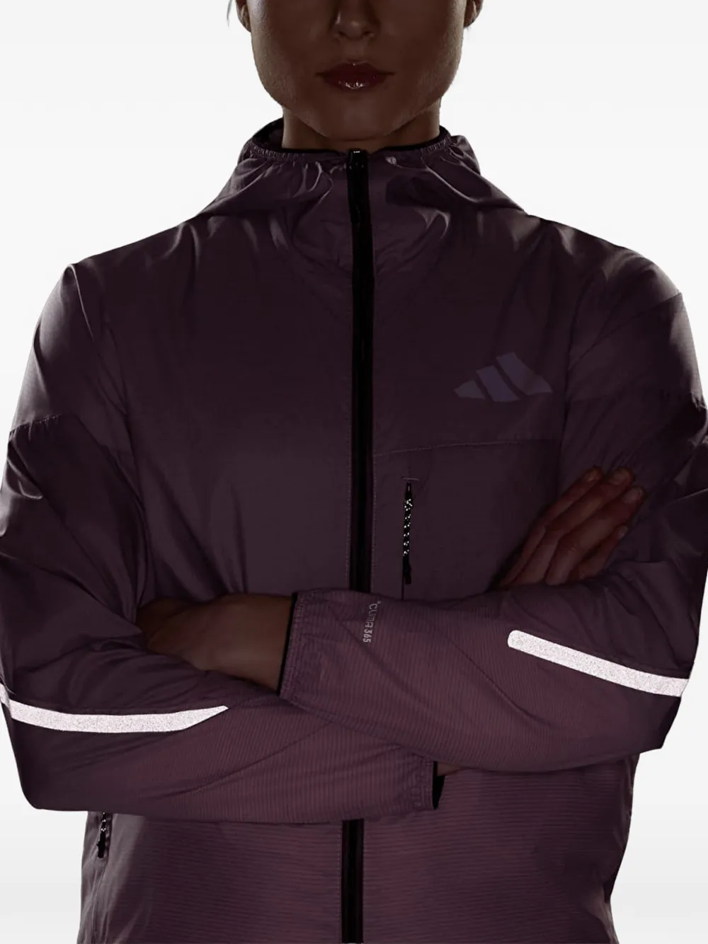 adidas Terrex Xperior Clima365 Light jack met capuchon Paars