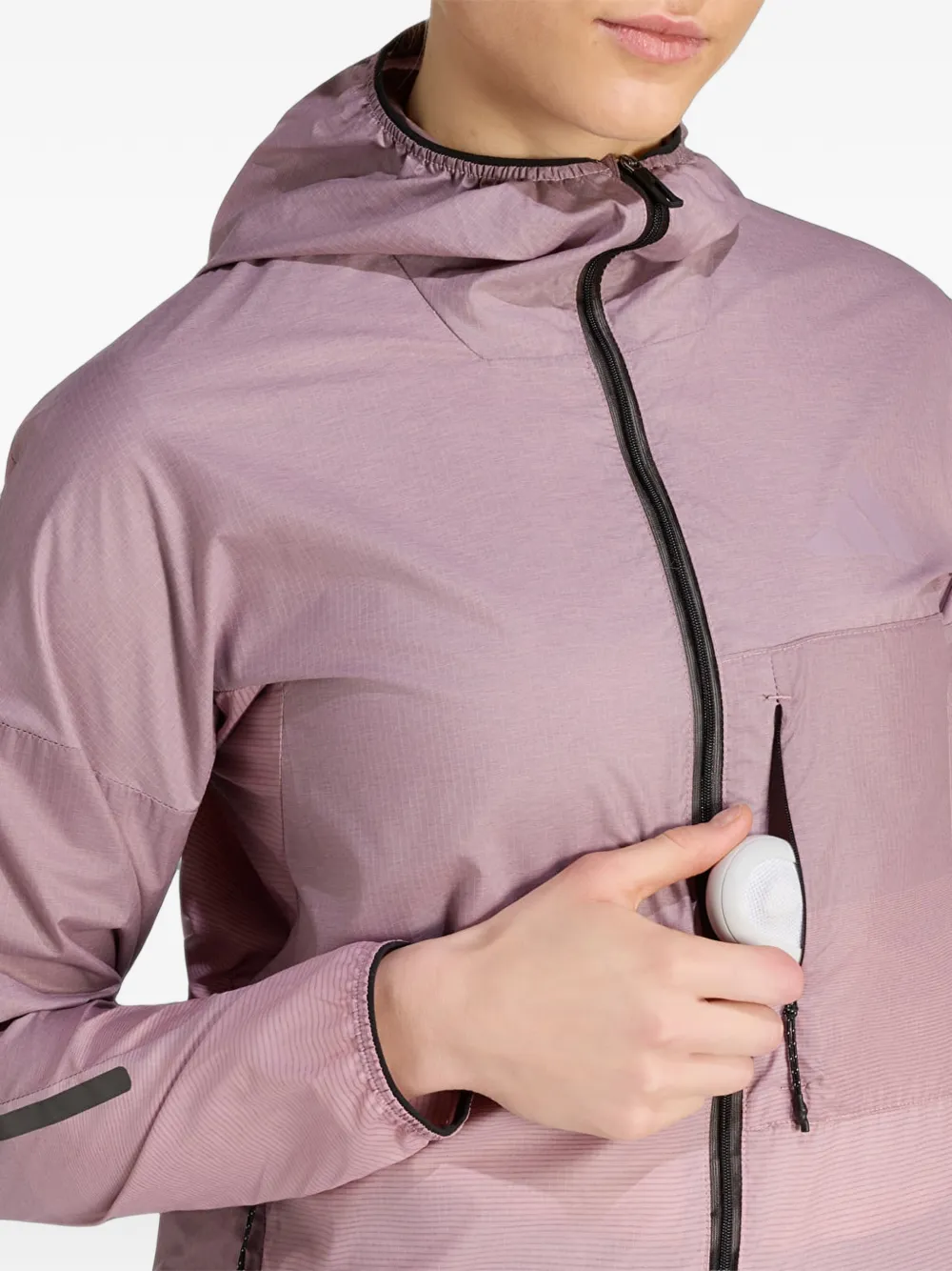 adidas Terrex Xperior Clima365 Light jack met capuchon Paars