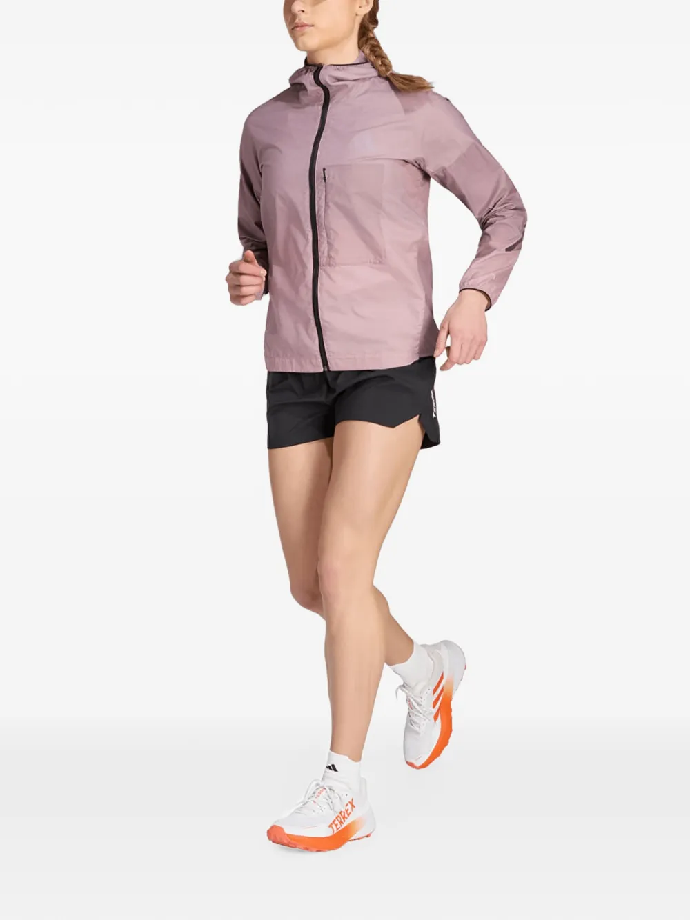 adidas Terrex Xperior Clima365 Light jack met capuchon Paars
