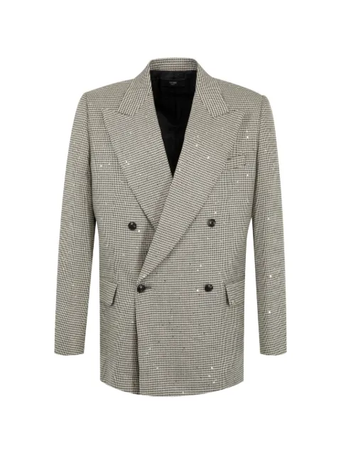 AMIRI sequin-embellished double-breasted blazer