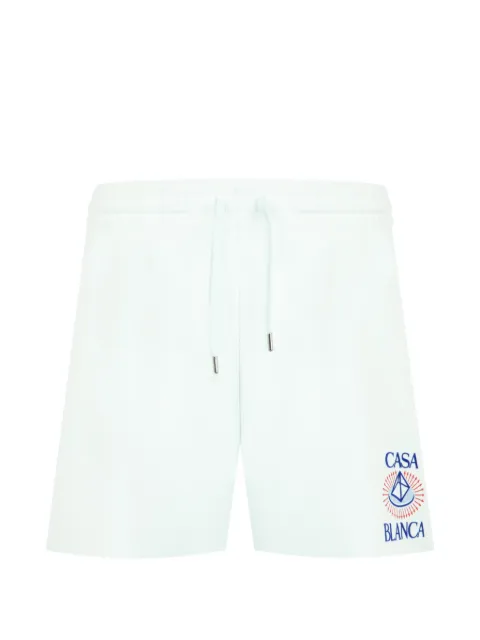 Casablanca flock-printed shorts