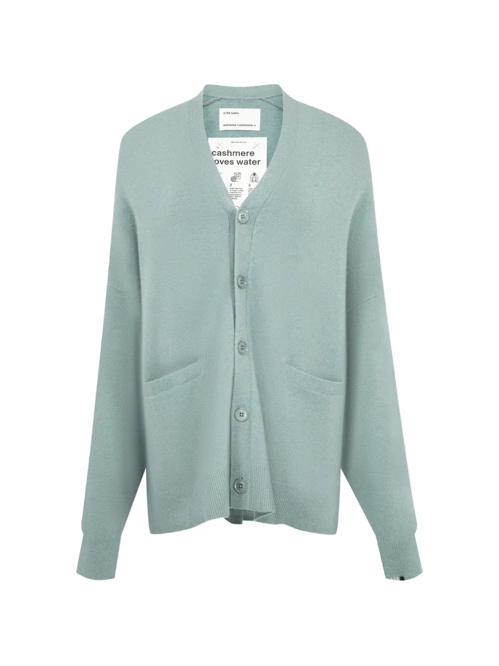 extreme cashmere Tokio V-neck cardigan - Blu