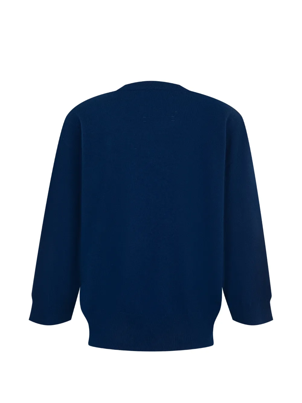 extreme cashmere n°491 Pearl V-neck sweater Blauw