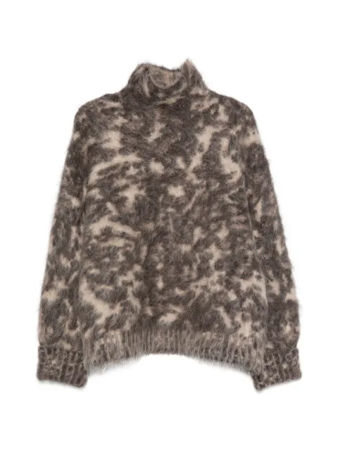 JOSEPH jersey Esme con estampado de leopardo