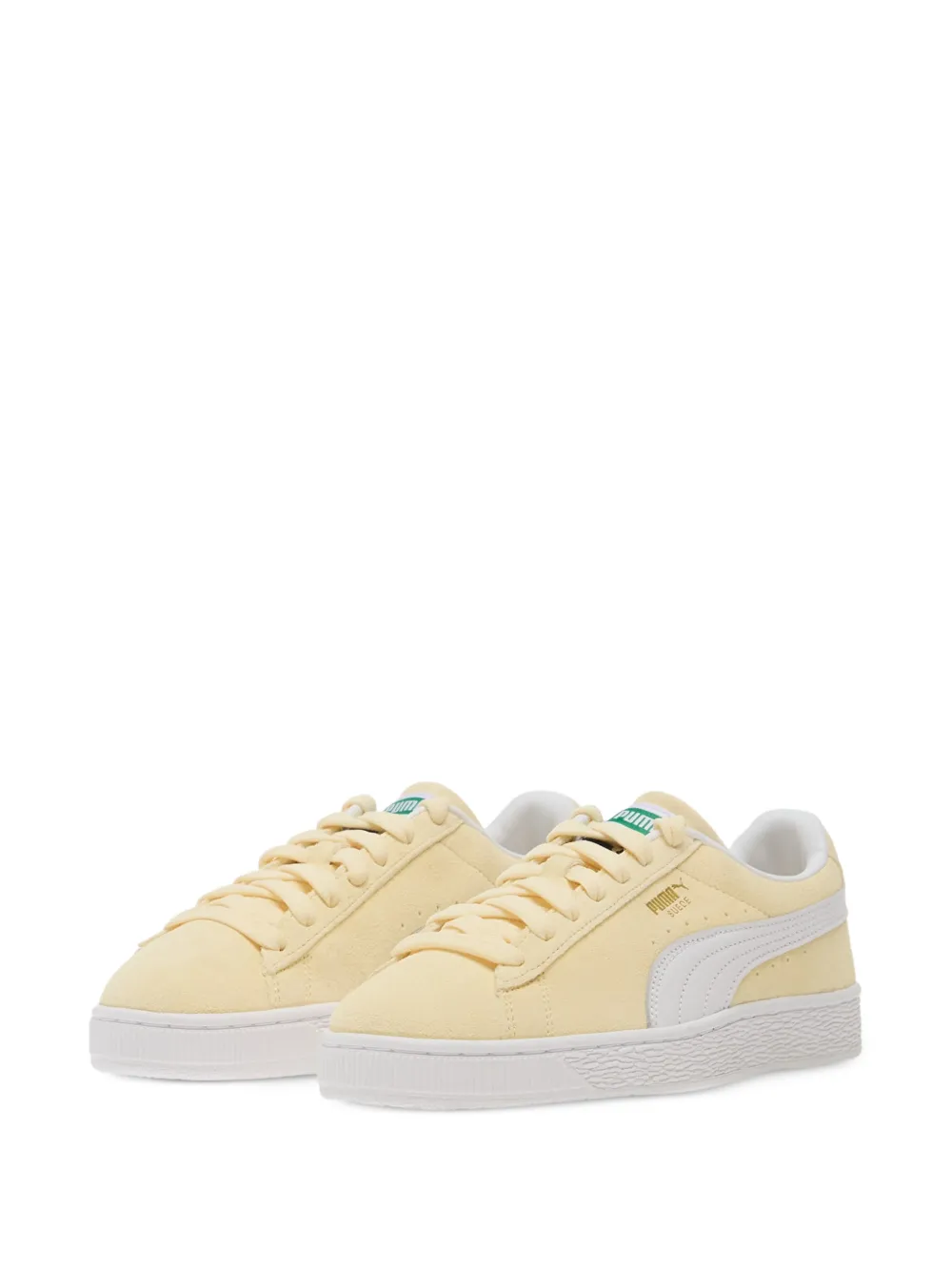 PUMA classic suede sneakers Geel