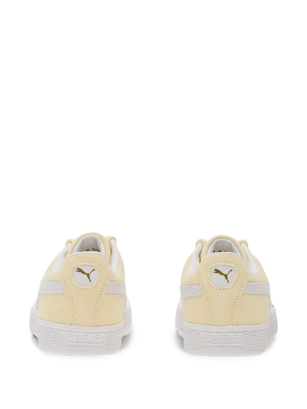 PUMA classic suede sneakers Geel