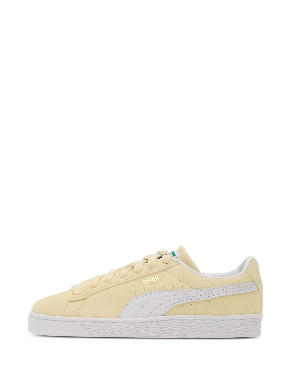PUMA classic suede sneakers Geel
