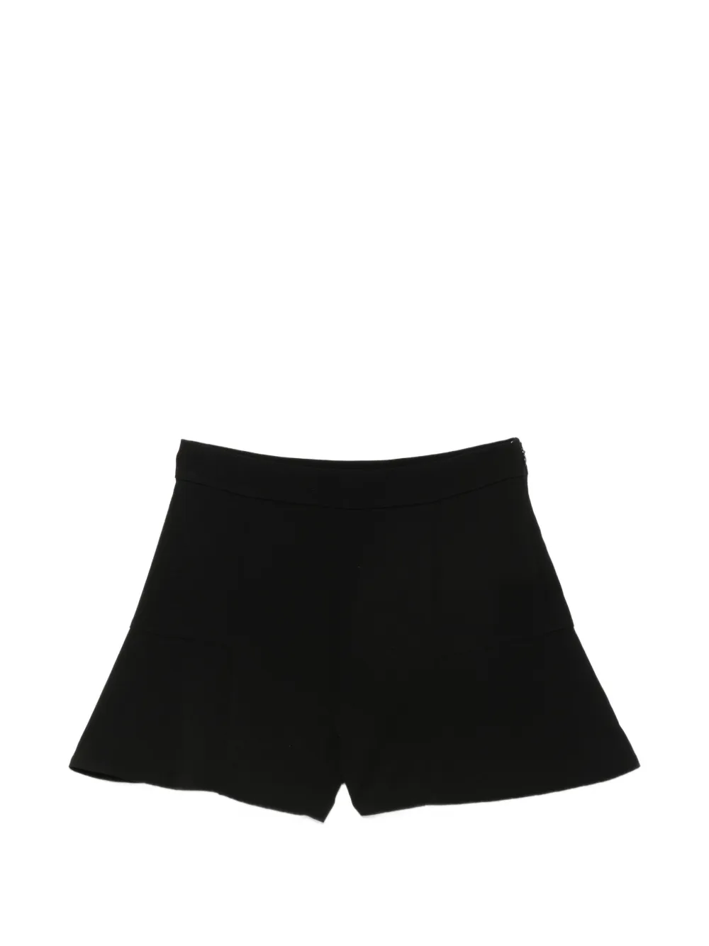 TWINSET high-waisted shorts - Nero