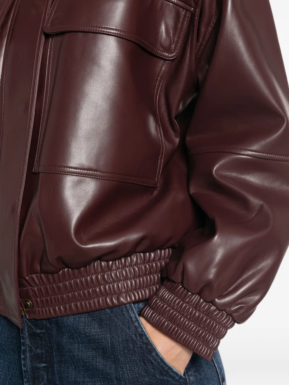 TWINSET Jack met hoge hals Rood