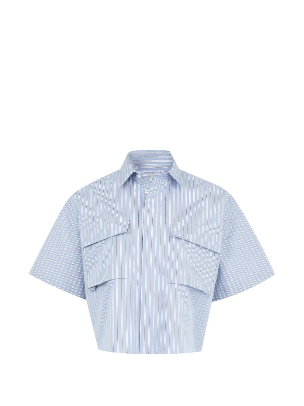 Sacai striped shirt Blauw