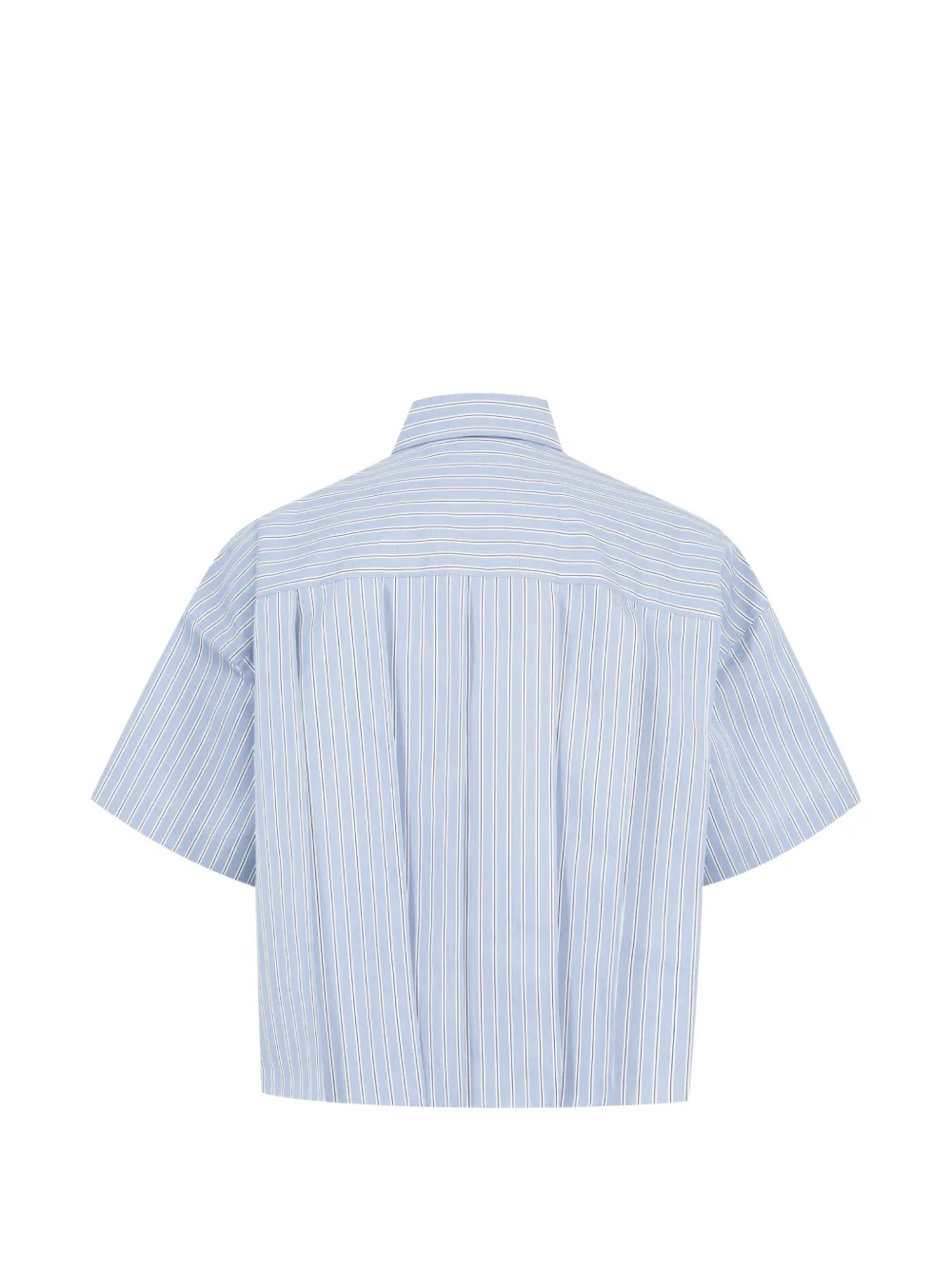 sacai striped shirt Blauw