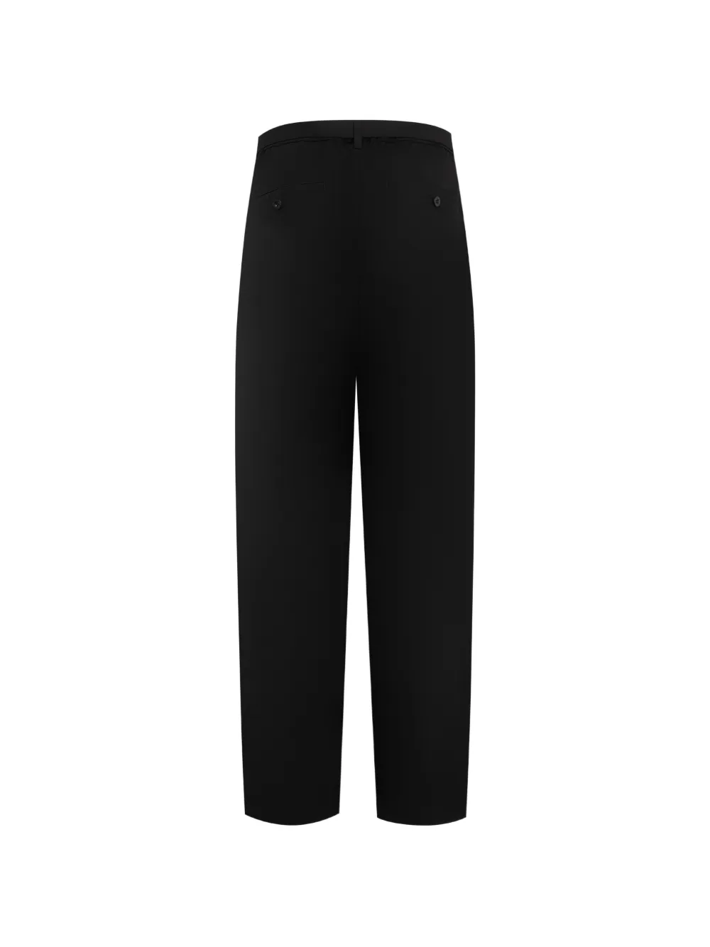 sacai Plooibroek met ceintuur Zwart