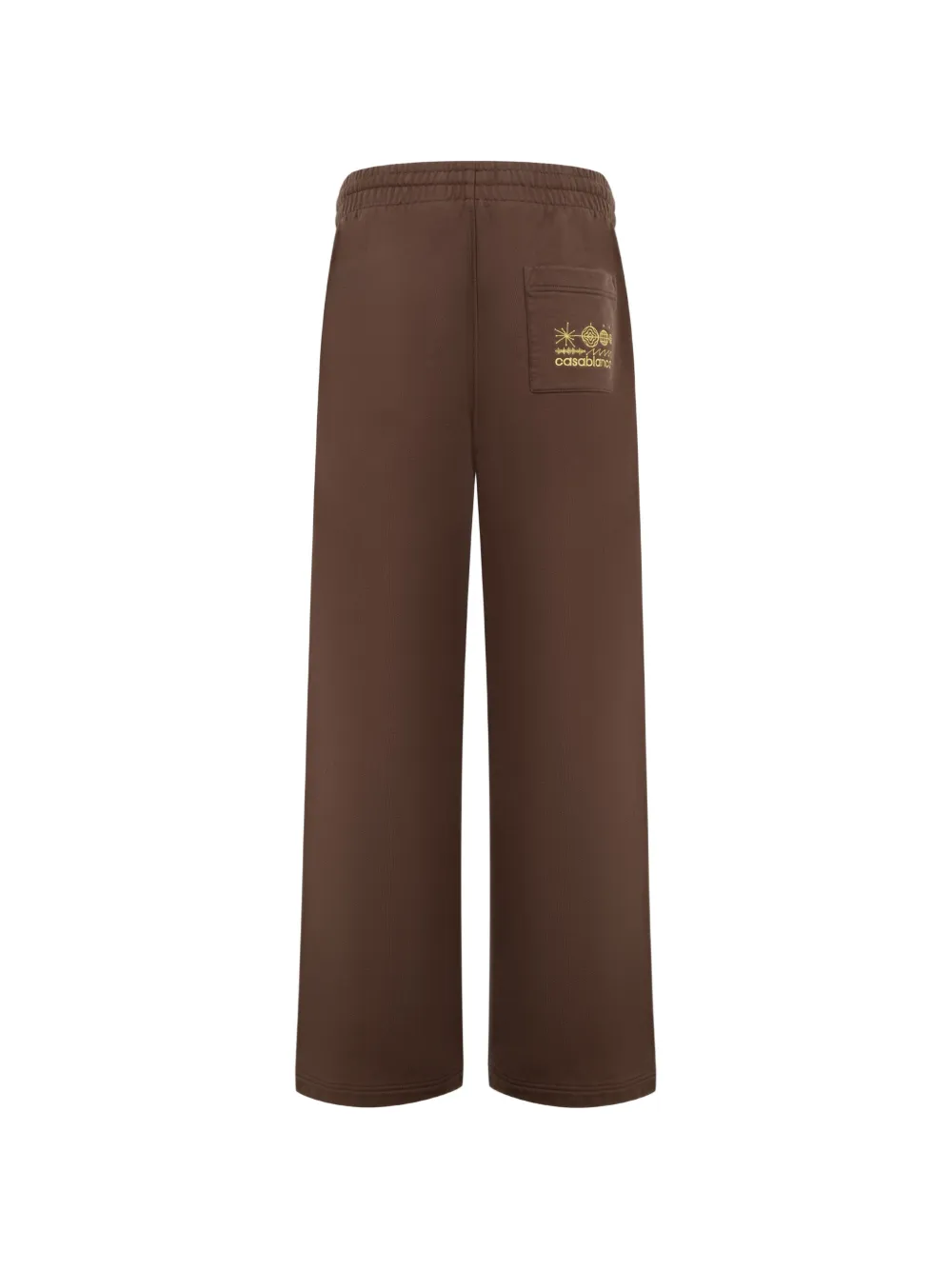 Casablanca embroidered pintuck track pants Bruin