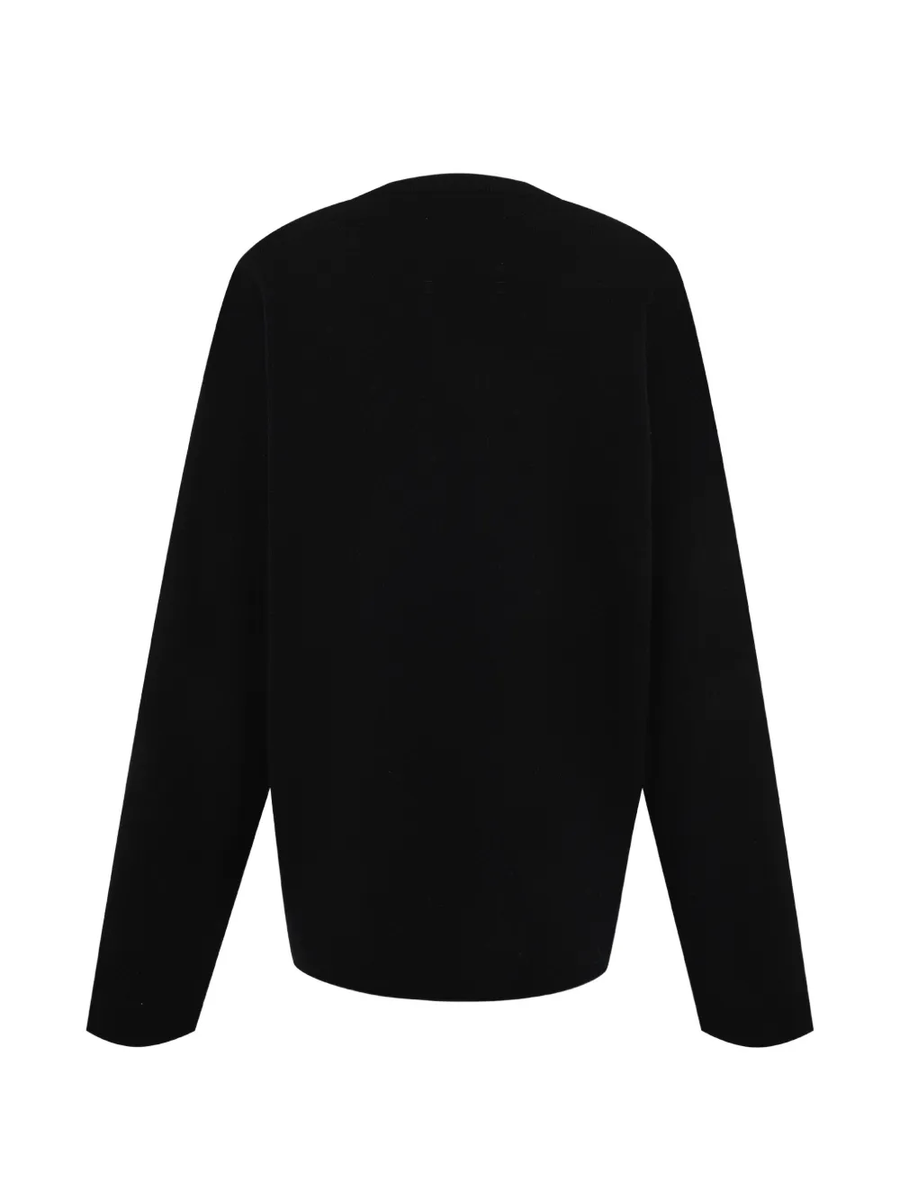 extreme cashmere Nº 493 Paolo trui met ronde hals Zwart