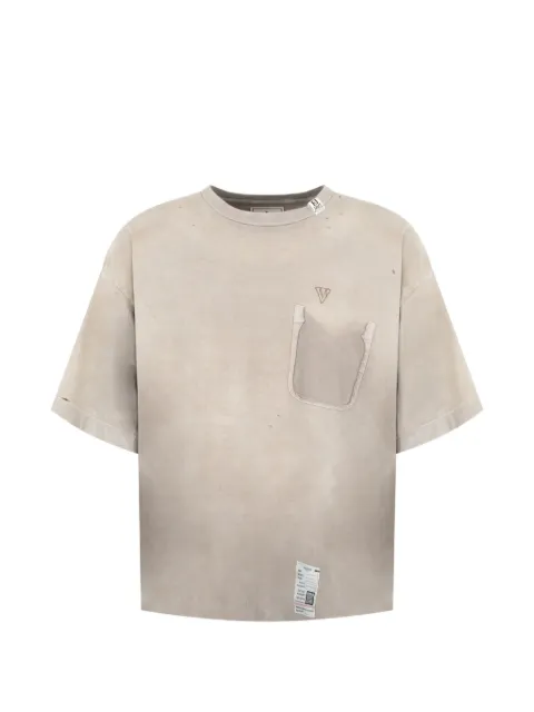 Maison MIHARA YASUHIRO sun-faded Like T-shirt