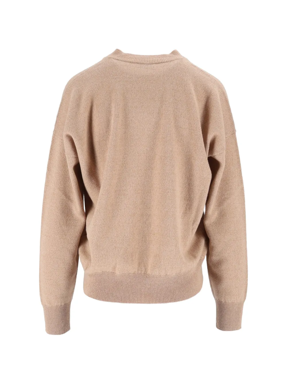 Peserico Trui met V-hals Beige