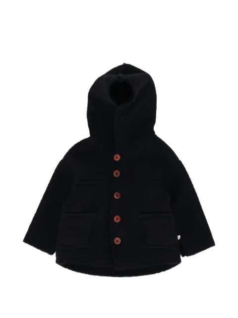 1 + IN THE FAMILY Calabria hooded button-up jacket