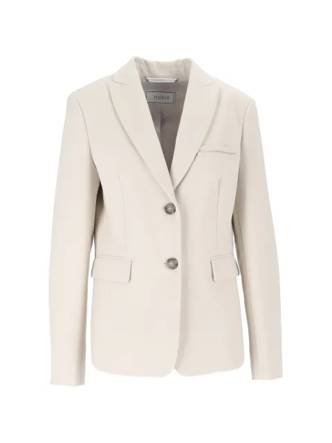 Peserico single-breasted notched-lapels jacket