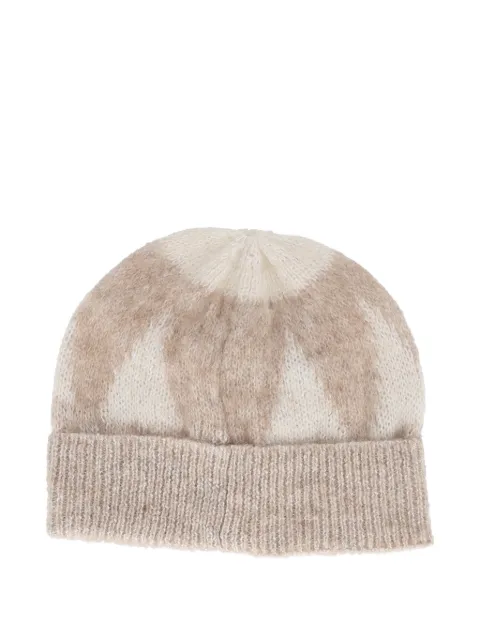 Peserico gorro tejido con lentejuelas