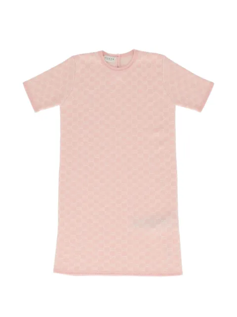 Gucci Kids GG-jacquard short-sleeve dress