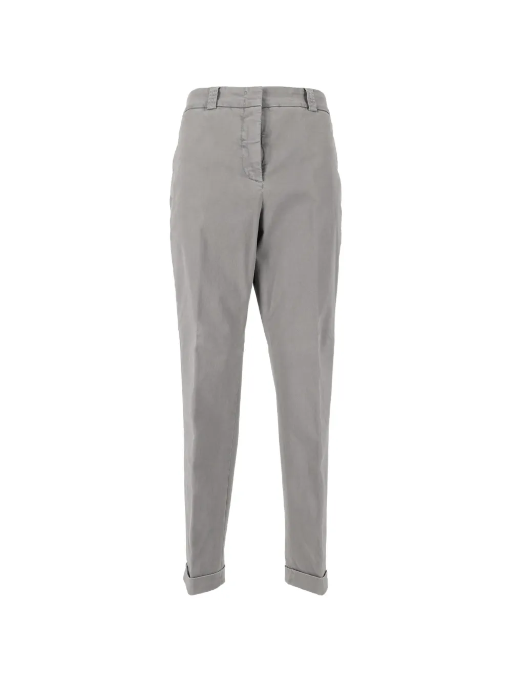 Peserico turn-up cuff trousers - Grau