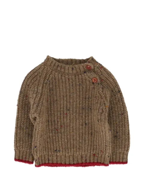 1 + IN THE FAMILY chunky-knit flecked sweater