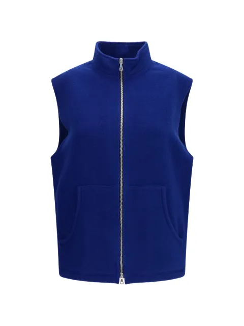 Rier full-zip wool gilet