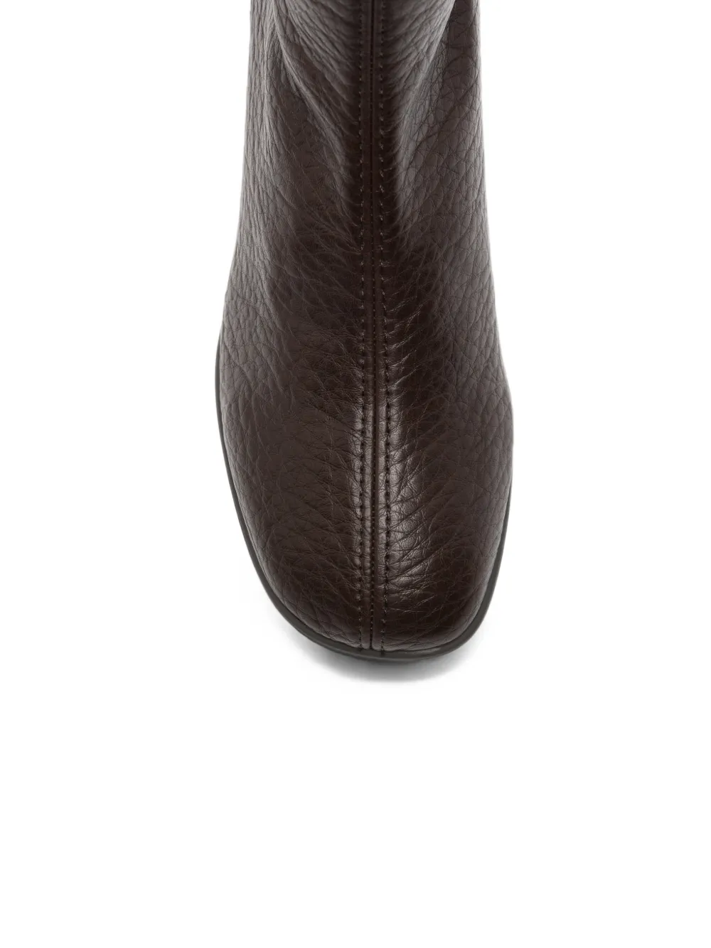 Pedro Miralles grained leather ankle boots Bruin