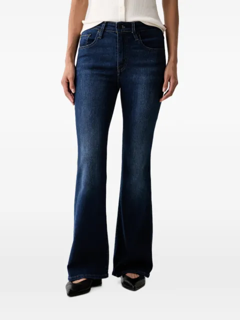 Levi's whiskering-effect jeans 