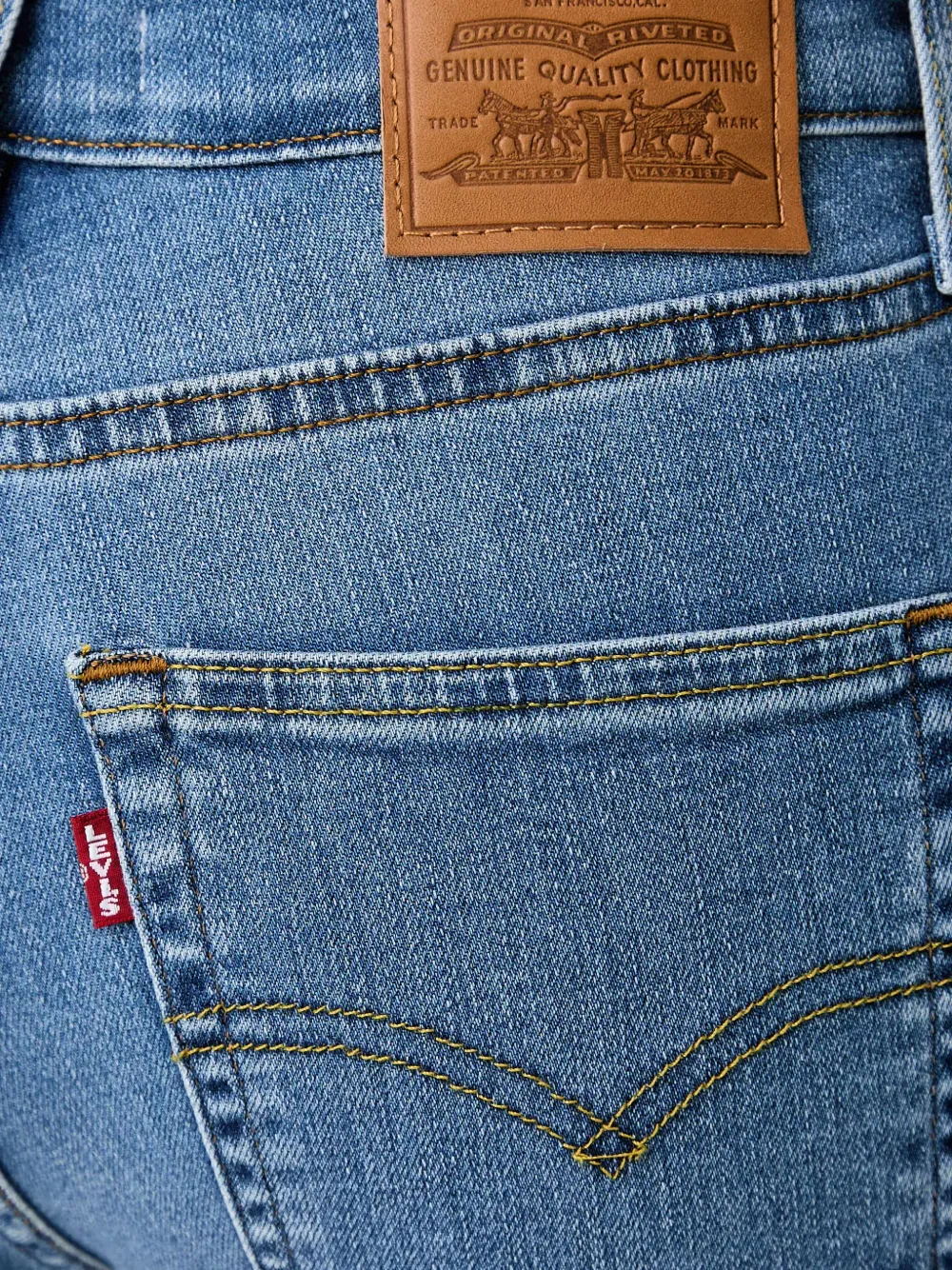 Levi's 725 flared jeans Blauw