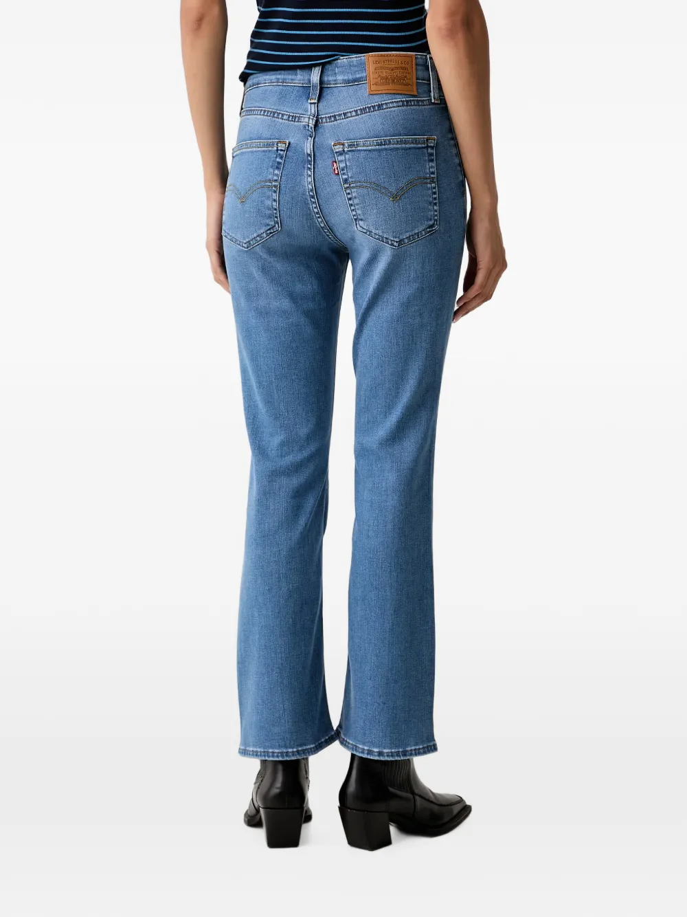 Levi's 725 flared jeans Blauw