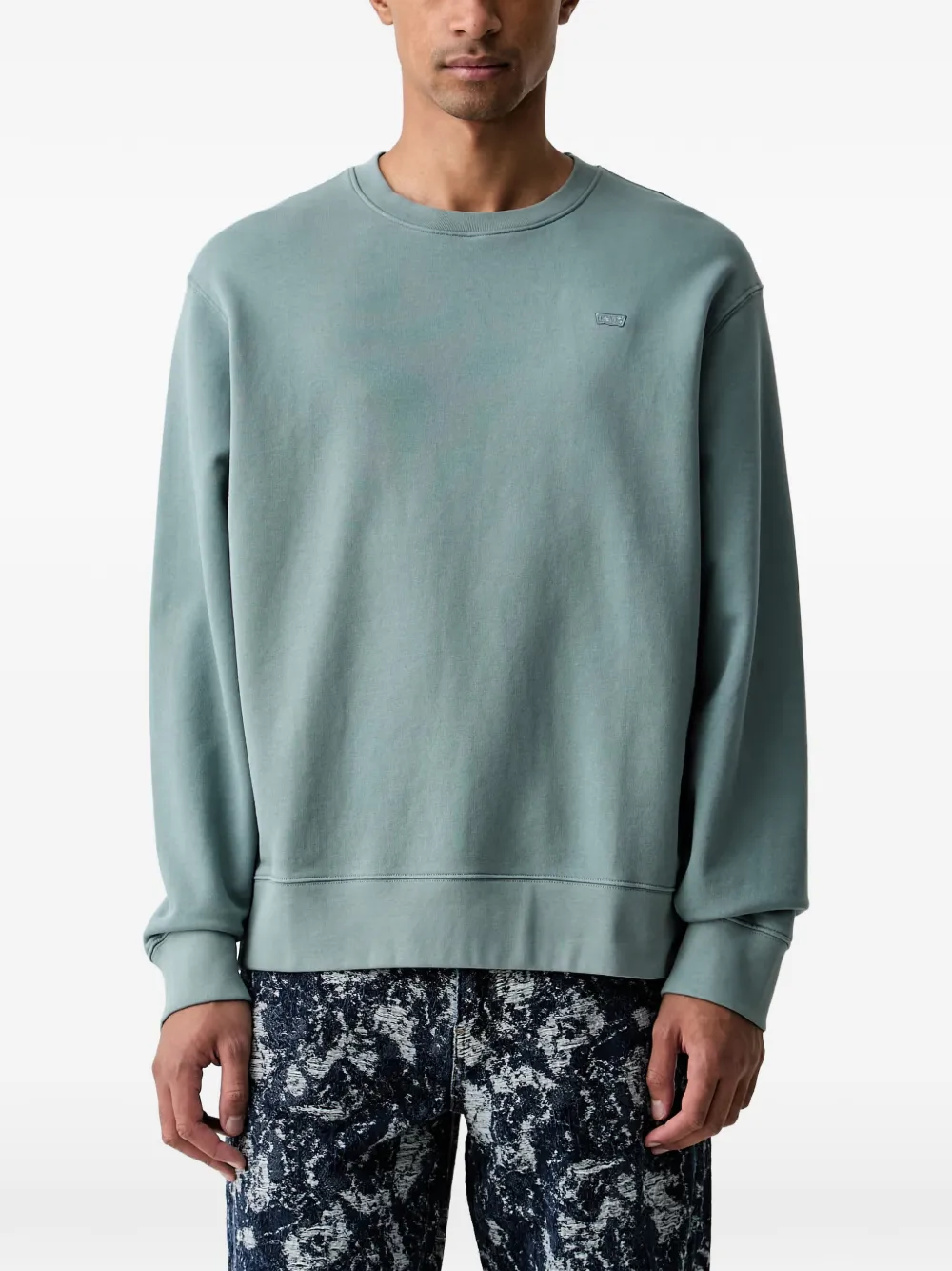 Levi's Original Housemark logo-patch sweatshirt - Verde