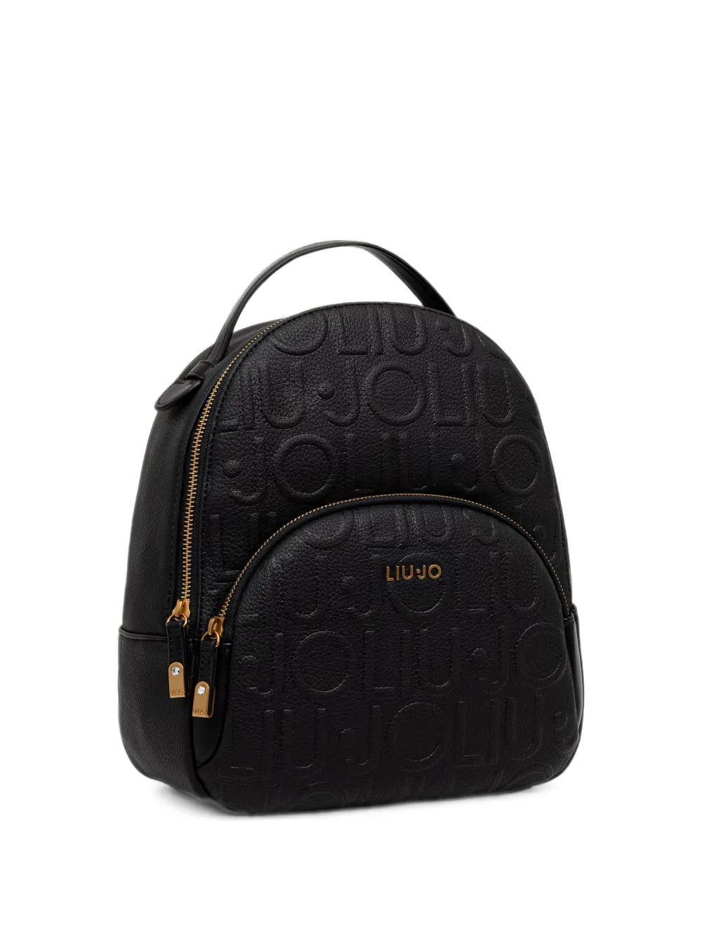 LIU JO logo-embossed backpack - Nero
