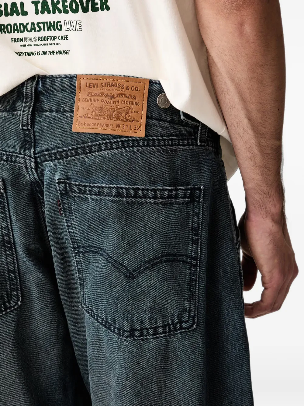 Levi's Baggy Barrel jeans Blauw